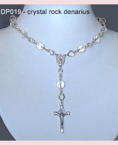 DP019 rock crystal denarius