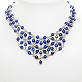 CP039B collar lapisl&aacute;zuli